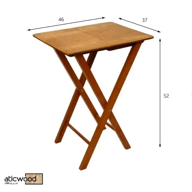 Multipurpose Folding Table side profile